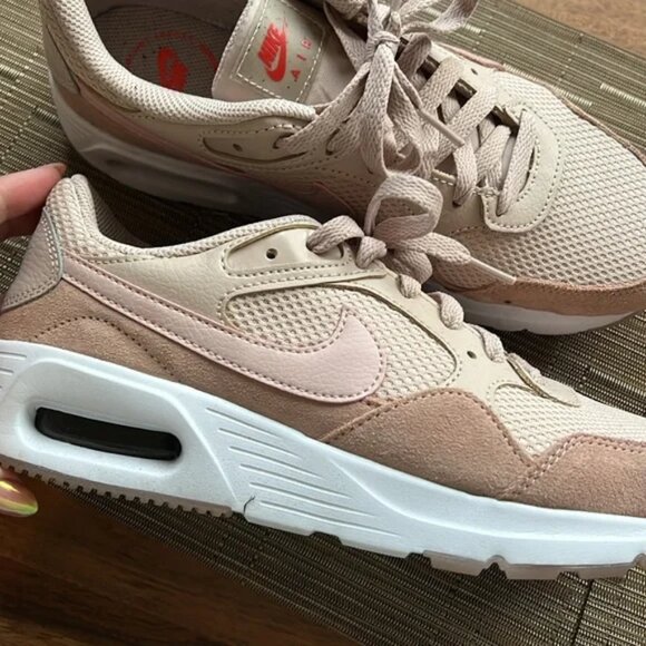 Nike Women's Air Max SC Suede Running Shoe Casual Sneaker Pink Size 7.5 - Picture 4 of 6